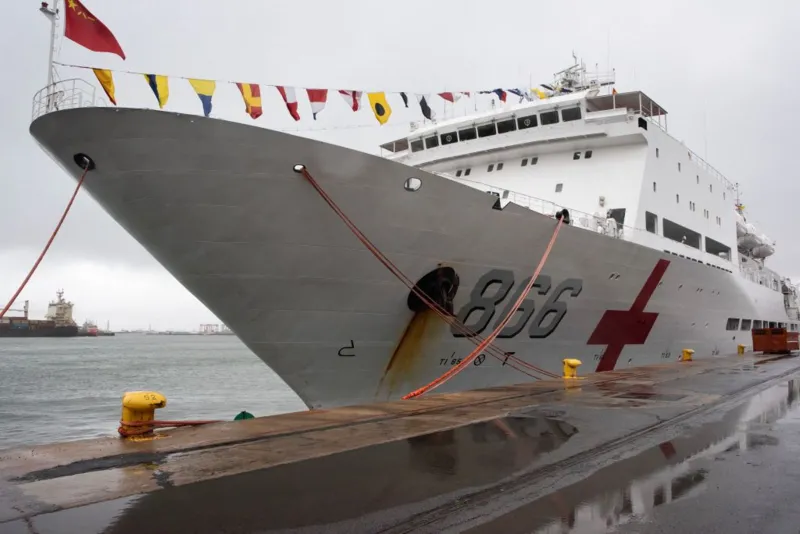 Why South Africans Are Flocking to a Chinese Hospital Ship