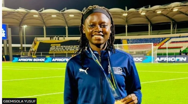 Young Nigerian Female Referee Breaking Barriers on the Football Field!