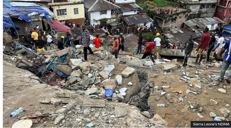 Sierra Leone Building Collapse Kills Eight