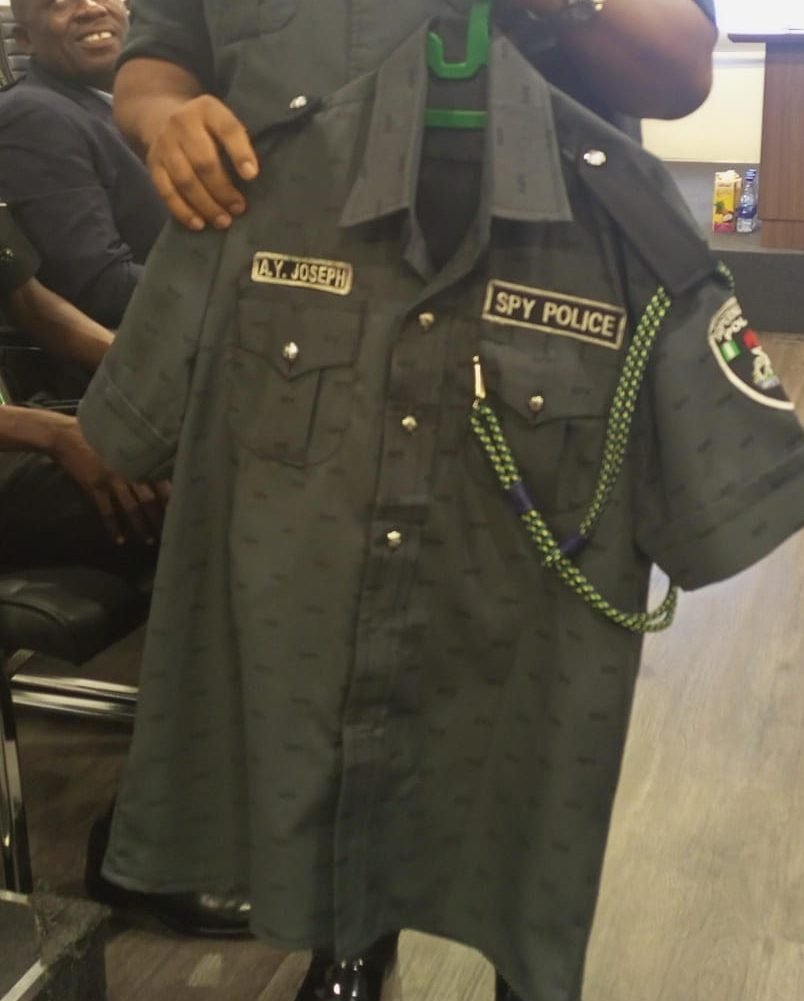 IG Approves Standard Uniform for Spy Police